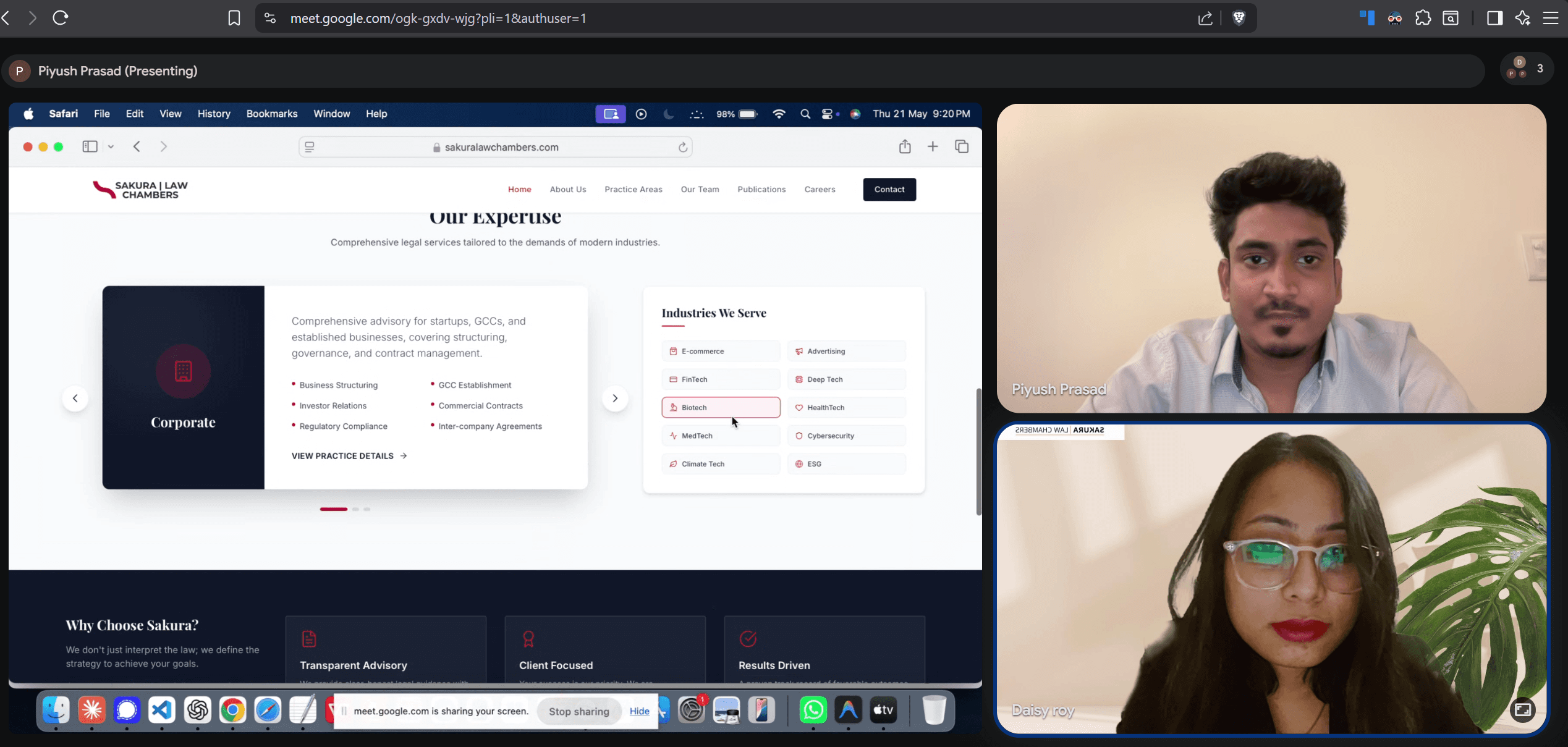 Sakura Law Chambers — SEO Enhancement