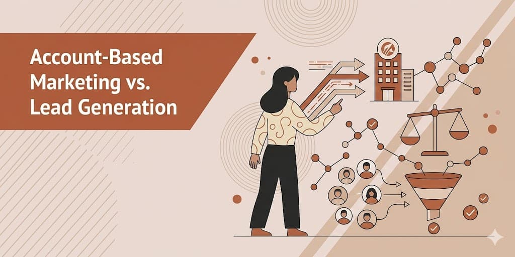 Account-Based Marketing vs. Lead Generation: What's the Difference?