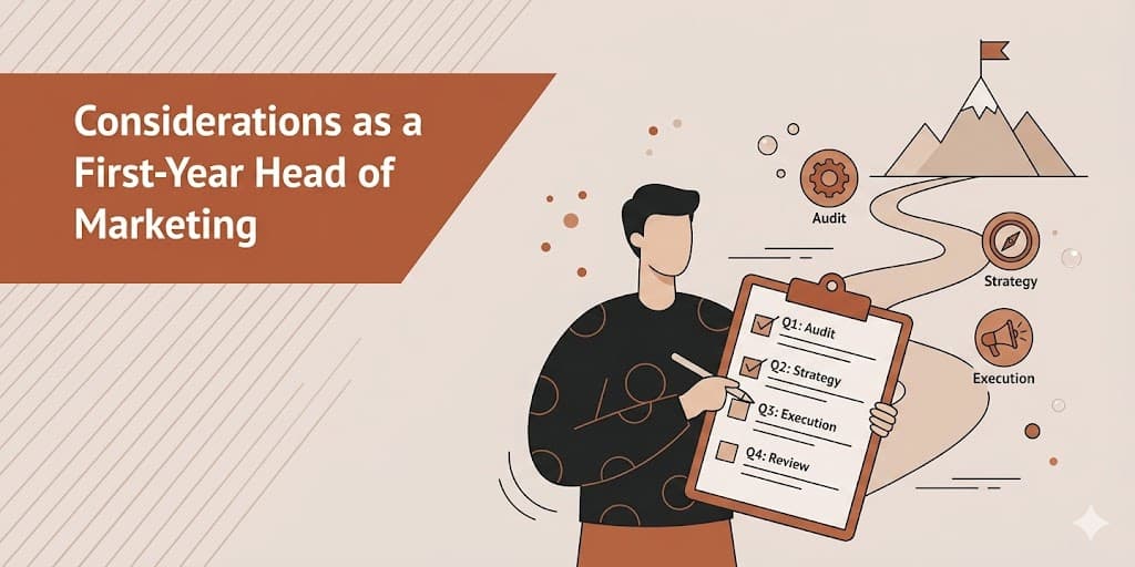 Things to Consider in Your First Year as Head of Marketing