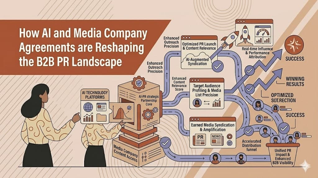 How AI and Media Company Agreements Are Reshaping the B2B PR Landscape